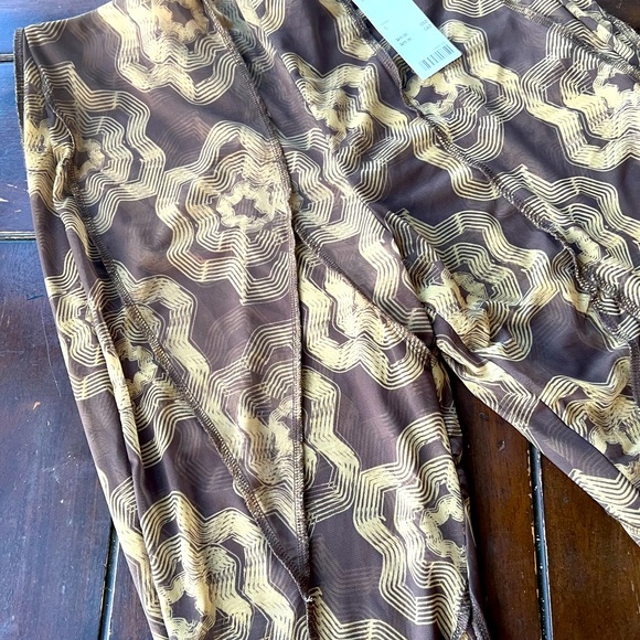 Urban Outfitters lined sheer stretch crop flares- NWT - Picture 3 of 5